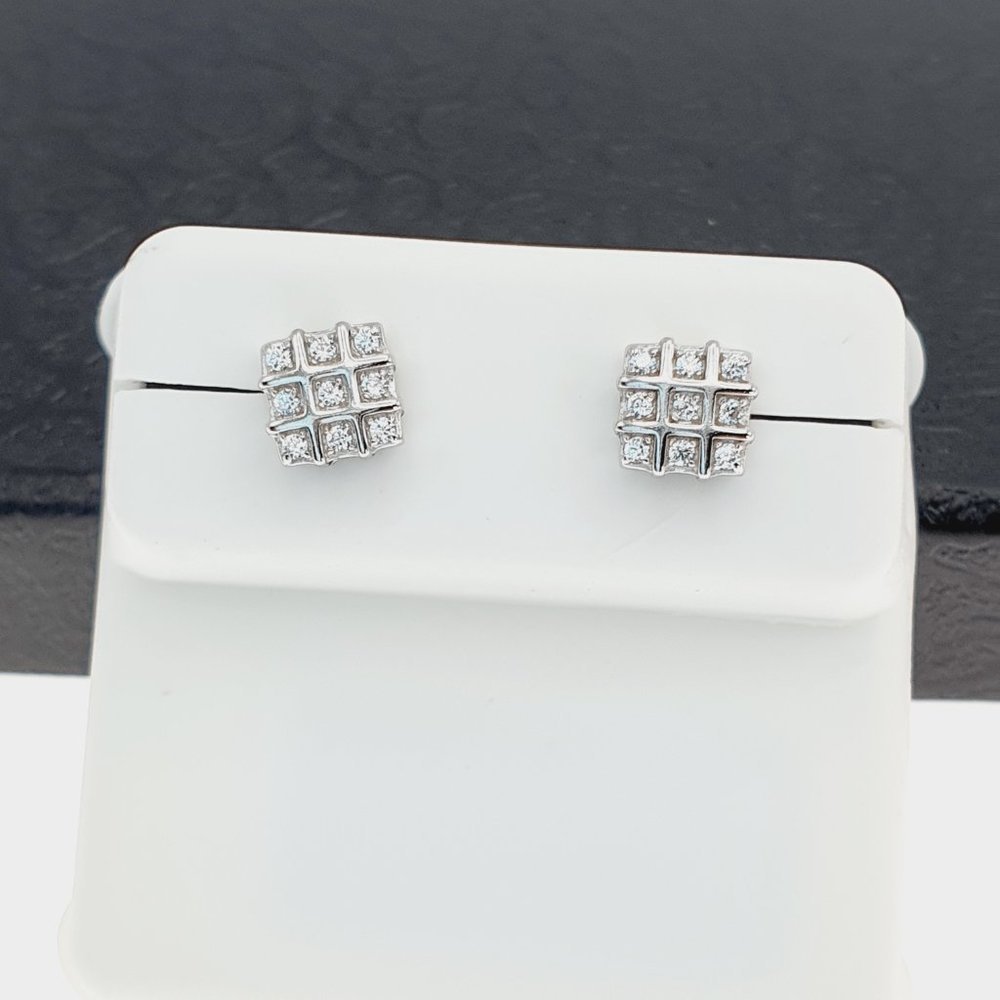 "925 sterling silver luxury CZ earrings for women/girls, Best for  RJUS2210